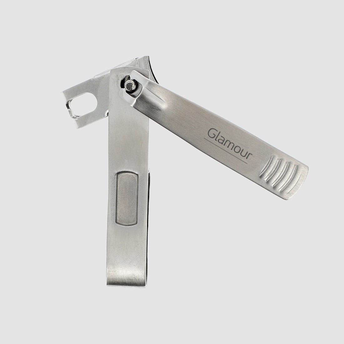 Coupe-ongle inox tête rotative